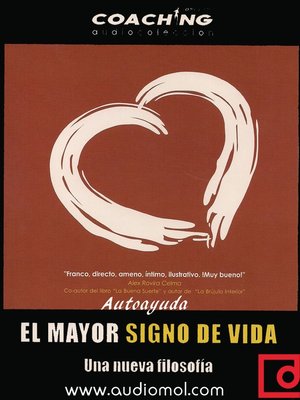 cover image of El mayor signo de vida